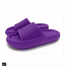 High quality Women Thick Slippers Indoor Home Eva Soft Sole Pillow Slides Sandals Woman Summer Non Slip Beach Flip Flops New