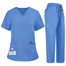 Slim Fit Medical Uniforms Women Scrubs Sets Male Doctors Hospital Nurses Accessories Dental Clinic Spa Salon Workwear Clothes