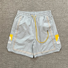 2026 New  RHUDE Men's Print Casual Shorts Loose Fit Nylon Drawstring Basketball Street Beach Shorts with Pockets Fast Delivery