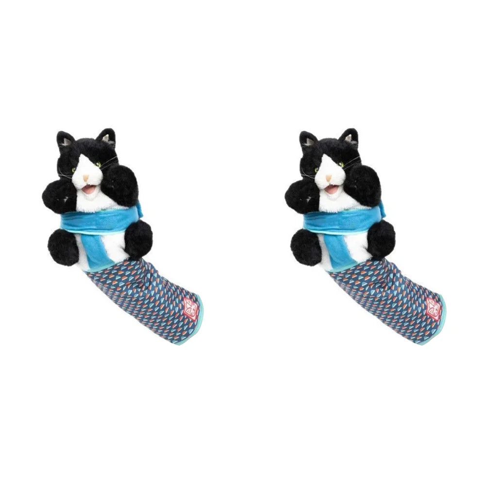 Cats Puppet Wrestler Cat Wrestling Glove Toy Puppet Interactive Hand Puppet with Sturdy Padding for Safe Play Cat and Dog Toys