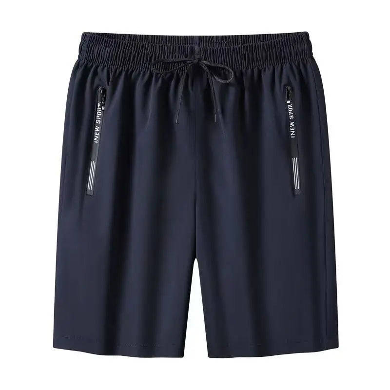 Men's shorts sports ice silk quick-drying summer large size casual pants loose unisex outdoor running