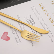 6Pcs Mirror Dinner Forks Cutlery Gold Stainless Steel Fork Flatware Kitchen Silverware Western Dinnerware Restaurant Fork Set