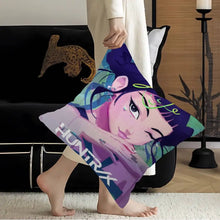 Kop-Cartoon Movie K-Pop Demon Hunters Cushion Cover Inches Farmhouse Decor Home Throw Pillow Covers for Couch Decorations