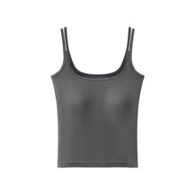 Womens Camisole With Built In Bra Tank Top For Layering