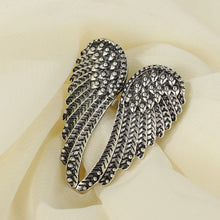 Vintage Angel Wings Metal Rings Single Big Heart Shape Wings Ring For Men Women Punk Hip Hop Party Jewelry Gift Accessories