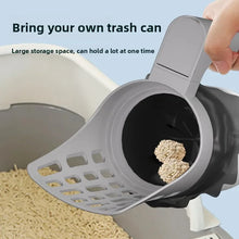 New Cat Litter Shovel Scoop with Refill Bag For Pet Filter Clean Toilet Garbage Picker Cat Supplies Cat Litter Box Self Cleaning