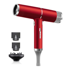 Professional Ionic Blow Dryer Low Noise Hairdryer with Nozzle Powerful Hot and Cold Salon Professional Hair Dryer