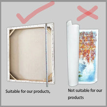 Aluminum Alloy Canvas Narrow Edge Simple Metal Mural Oil Painting Frame 9 Colors Can Be Customized in Large Sizes