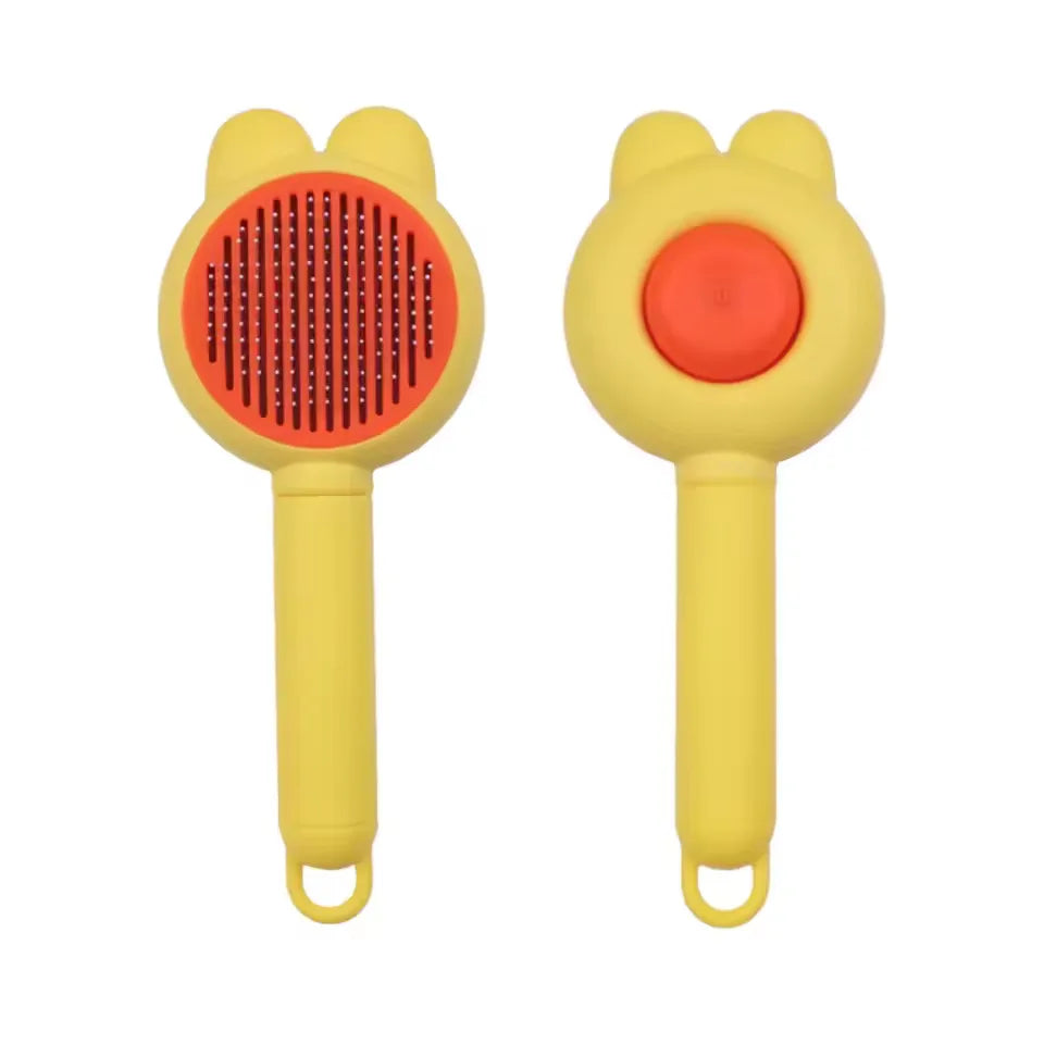 Pet Comb Cat Combing Special Rabbit Ear Comb To Floating Hair Needle Comb Pet Comb Easy Hair Removal And Massaging Brush