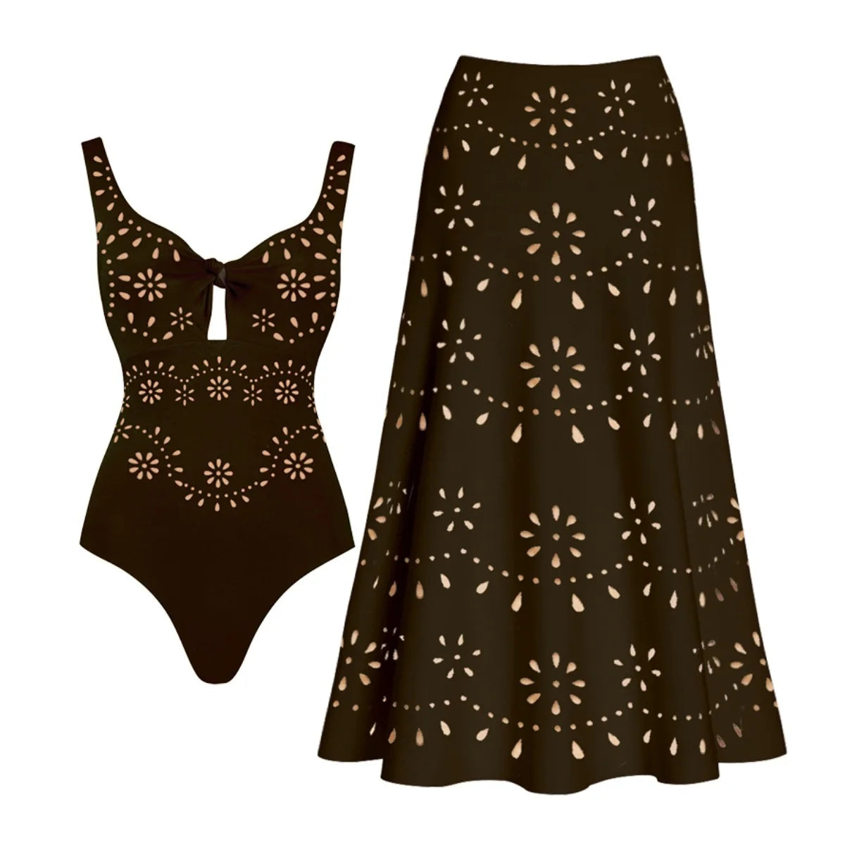 2026 New Sexy Ruffle Bikini Set Printed Brazilian Biquini Women Swimwear Skirt Bathing Suit Girls Summer Beachwear Dress