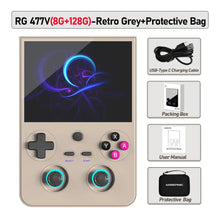 Anbernic RG 477V Retro Handheld Game Console 4.7-inch Touchscreen Dimensity 8300 Android 14 WiFi Bluetooth Hall RGB Joystick Ai