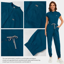 Medical Jumpsuits Scrubs Nurse Uniforms Women Men Nursing Workwear Beauty Salon Work Clothes Pet Clinic Surgical Scrubs Uniforms