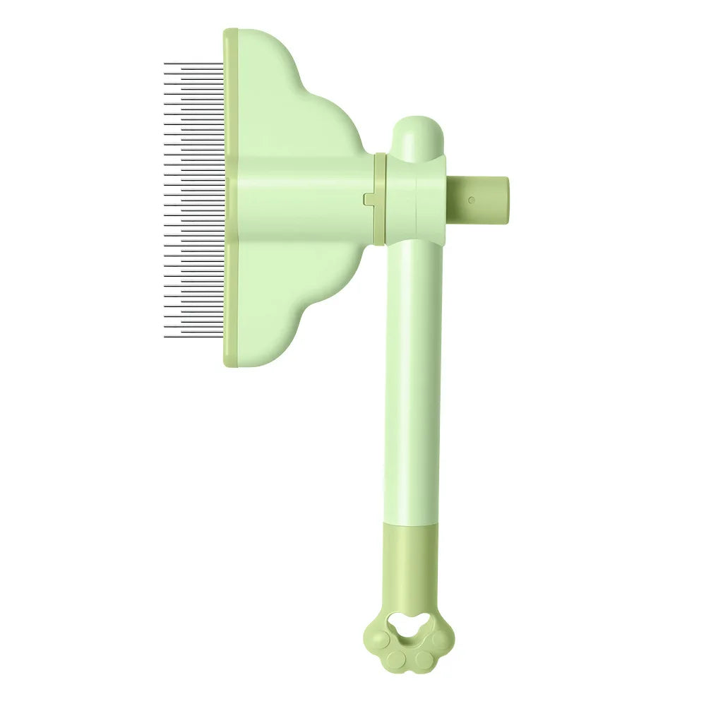 Self Cleaning Pet Hair Removal Comb Gentle Slicker Brush for Dogs Cats Non-Slip Deshedding Grooming Tool for Short Long Hair
