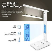 LED Table Lamp Eye Protection Students Learn Special Lamp Bedroom Bedside Wireless Charging Perpetual Calendar Table Lamp