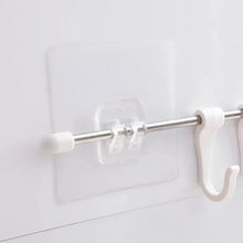 Crochets adhésifs transparents (lot de 10 à 50) pour organisation de maison, crochets de rangement imperméables et sans traces pour cuisine et salle de bain