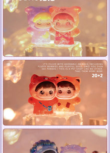 Genuine Baobao's Pet Store Spring Travel Series Blind Box Transparent Color Grain Full Style Mini Doll Ornament Cute Gift
