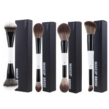 MBM Dual-Ended Foundation Face Brush F4 Powder F1 Blush Contour F2 F3 Makeup Brushes with Box Packaging