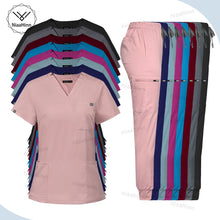 Scrub Sets Uniform Women Joggers Medical Accessories Healthcare Surgical Uniforms Lab Veterinary Clinic Working Clothes Set Mens