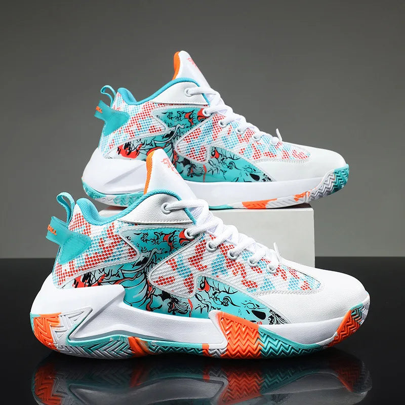 New Men Fashion Sports Shoes Basketball  Anti slip Breath Shoes Training comfort Athletic Sneakers Outdoor Walking Shoes Zapatos