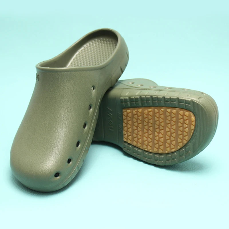 Doctor Scrub Clogs Light Nurse Slippers Medical Shoes Non-slip Dentist Surgical Shoes Soft Pet Hospital Scrub Clogs X09-05