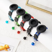 Reflective Adjustable Cats and Small Dogs Collars with Bells Pet Supplies Anti-strangling Cats Necklace Breakaway Cat Collar