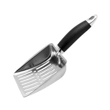 Pelle à litière pour chat avec long manche en métal, outil de nettoyage pour excréments d'animaux, accessoires pour animaux de compagnie