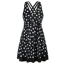 Women's Plus Size Tankini Set Two Piece Cross Back Swimwear