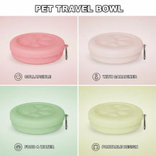 2-in-1 Portable Dog Water Bottle and Food Container for Travel Walking Hiking Camping Outdoor Pet Travel Feeding Kit