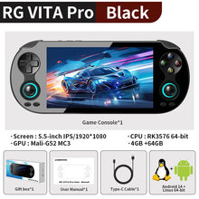 Anbernic RG VITA — WiFi, Bluetooth & 5000mAh for All-Day Gaming