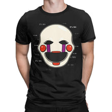 Men's T-Shirt FNAF At Freddys Amazing Cotton Tee Shirt Short Sleeve  T Shirts Crewneck Tops Plus Size