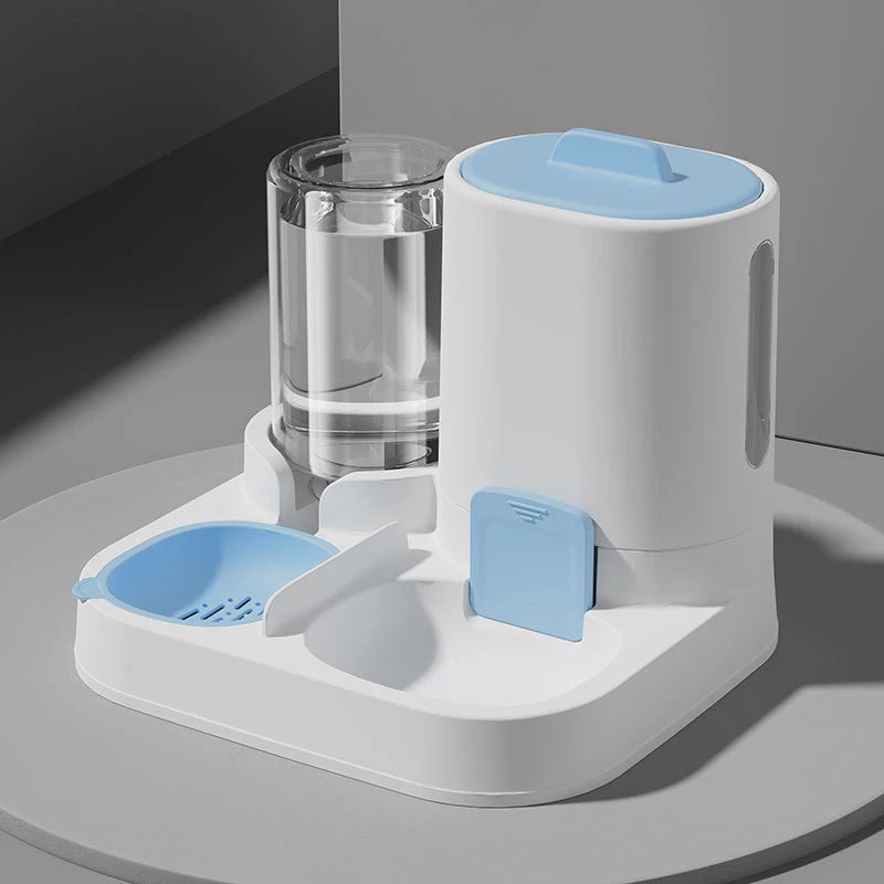 Pet feeding water maker two-in-one smooth food large capacity integrated feeding water simple wind bowl cat food bowl dog bowl