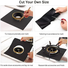 1/4PCS Gas Stove Protector Stovetop Burner Covers Kitchen Accessories Washable Mat Cooker Cover  cooking  stove cover
