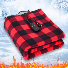 Electric Blanket Body Warmer Electric Heating Pad 12V Soft Heating Mat 9 Adjustable Temperature Electric Heat Blanket for Winter