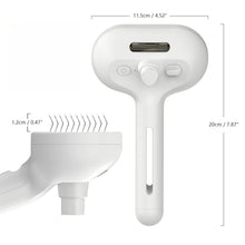 Steam Cat Brush Self-Cleaning Grooming Tool with Steam Spray Remove Floating Hair for Cats Dogs Pet Grooming Supplies Hair Care