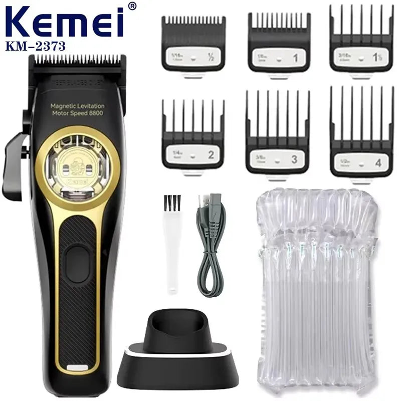 Kemei KM 2373 Hair Clipper Magnetic Levitation Motor