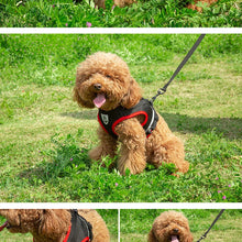 XS/S/M/L/XL Vest Harness Leash Adjustable Vest Strap Puppy Cat Chest Strap Reflective for Small Medium Dogs Cat Harnesses Vest
