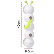 Smart Caterpillar Cat Toy Whack A Mole Cat Toy Interactive Cat Feather Toy Motion Sensor Teasing Cat Toy for Indoor Cats