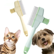 Self-Cleaning One-Button Dog Comb Pet Hair Remover Cat Brush Massage Grooming Combs for Dogs And Pets
