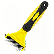 Bestseller Self Cleaning Pet Grooming Brush Dematting Comb Anti Shedding Remove Loose Hair Dog Cat Row Comb Removes
