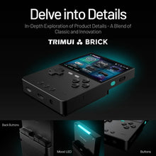 AMPOWN Trimui BRICK Portable Retro Handheld Game Players 3.2'' IPS Screen Emulator Video Games Consoles Linux System Allwinner