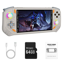 RG52 MINI Handheld Game Console Support Bluetooth WIFI RK3562 Chip 64/128G EmuELEC System 5.5'' IPS Screen Video Game Console