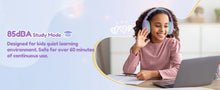 Acer Kids Bluetooth 6.0 Headphones 85/94dB Volume Limited Lightweight Over-Ear Wireless Toddler Headphones with Built-in Mic