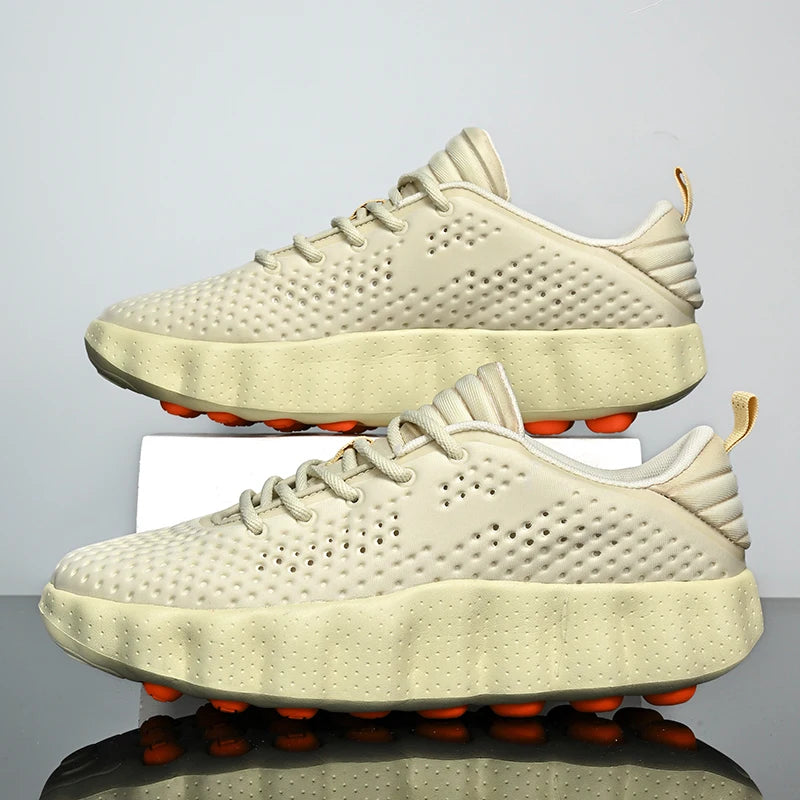 Brand Men Casual Shoes Thick Sole Soft Fashion Sneakers Summer Breathable Male Walking Shoes Zapatillas Hombre Mens Shoes