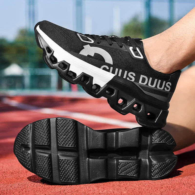 Men Running Shoes Breathable Lightweight Walking Sneakers