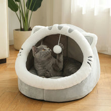 Lit pour chat universel quatre saisons, maison pour chat, lit pour animal domestique doux et confortable, sac de couchage pour chiot, fournitures pour animaux, tente, habitat, panier, maison