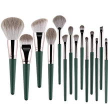 14 pinceaux de maquillage, outils de maquillage doux et duveteux pour poudre cosmétique, fard à paupières, fond de teint, blush, estompage, ensemble de pinceaux de beauté