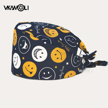 Cartoon Dinosaur series printed hospital surgical cap Reusable Hats  Protection Anti-dust Caps Breathable Caps Cover