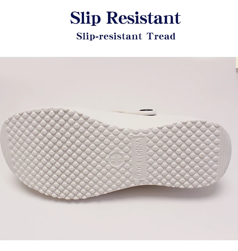 Non-slip Doctor Work Shoes Step-in Medical Clogs Premium Operating Room Shoes EVA Hospital Scrub Clogs Soft Dentist Vet Slippers