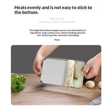 ☭Rectangular Stainless Steel Baking Sheets - Professional Oven Safe Trays for Cooking, Baking and Meal Prep