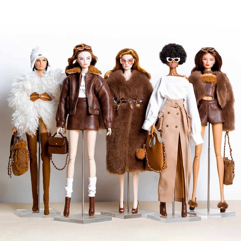 2026 New Xianxian Doll Clothes Set High-end Wear Suit Coat Top Skirt Princess Exquisite Makeup Dress Up Toys Doll Accessories
